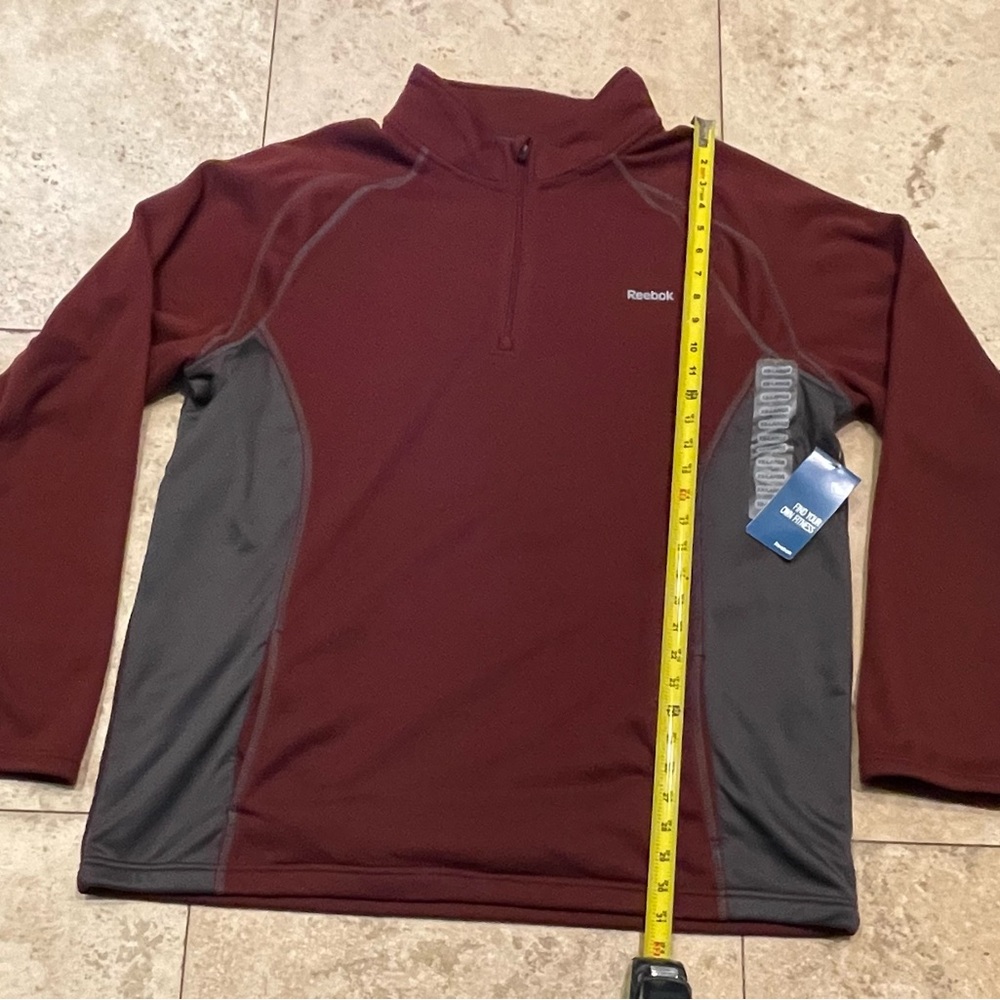 Reebok Pull Over Maroon NWT 2XL
